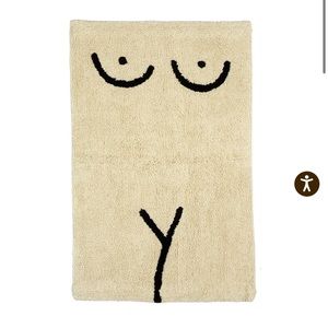 Cold Picnic Torso bathmat in Cream